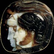 unknow artist Ptolemaus II. Phildelphus v. Egypt (to the right) and queen Arsinoe, his wife and sister Norge oil painting reproduction